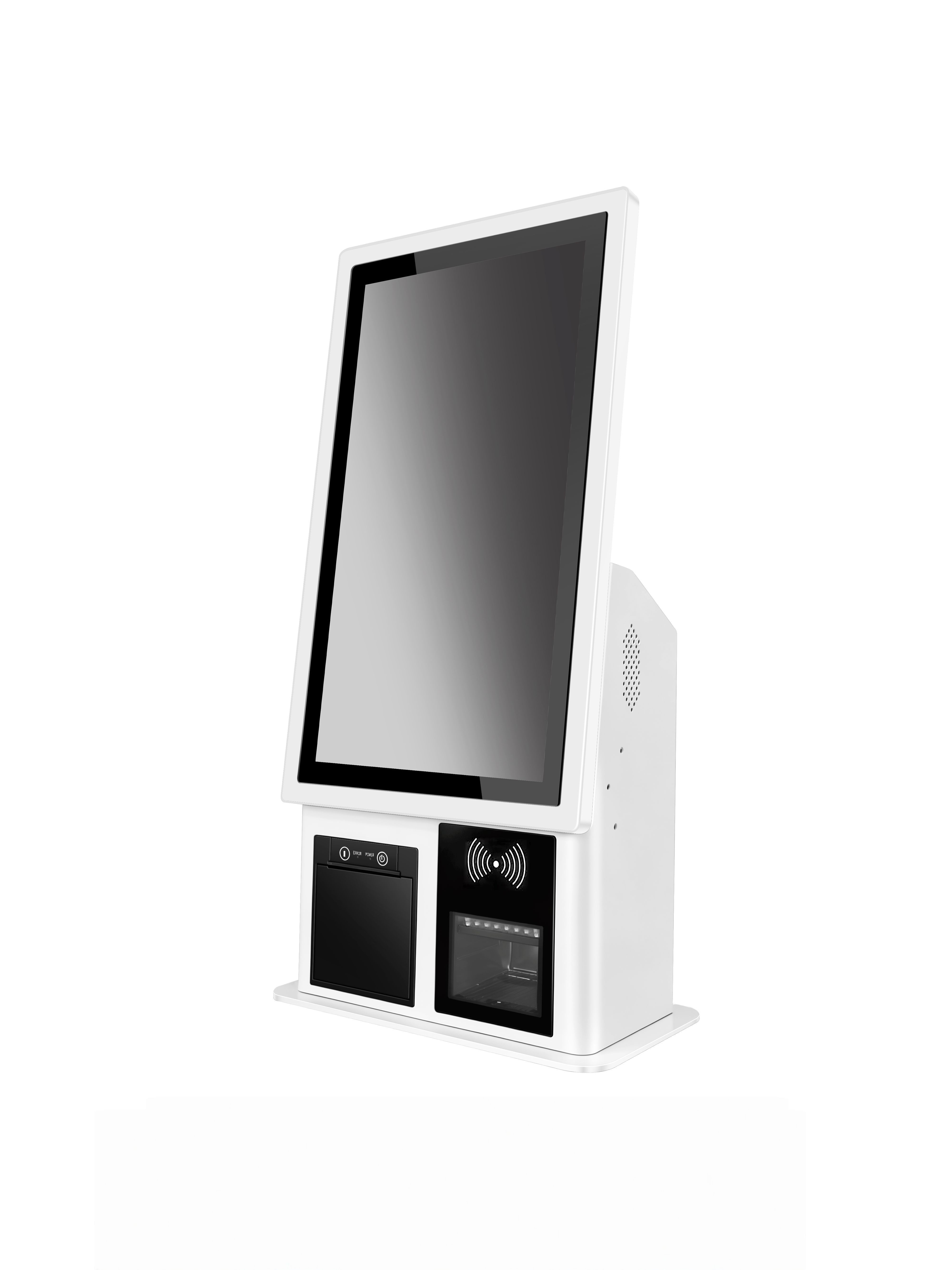 Kiosk238 23.8" Self-Service Kiosk with Printer Scanner NFC | Floor Wall Desktop